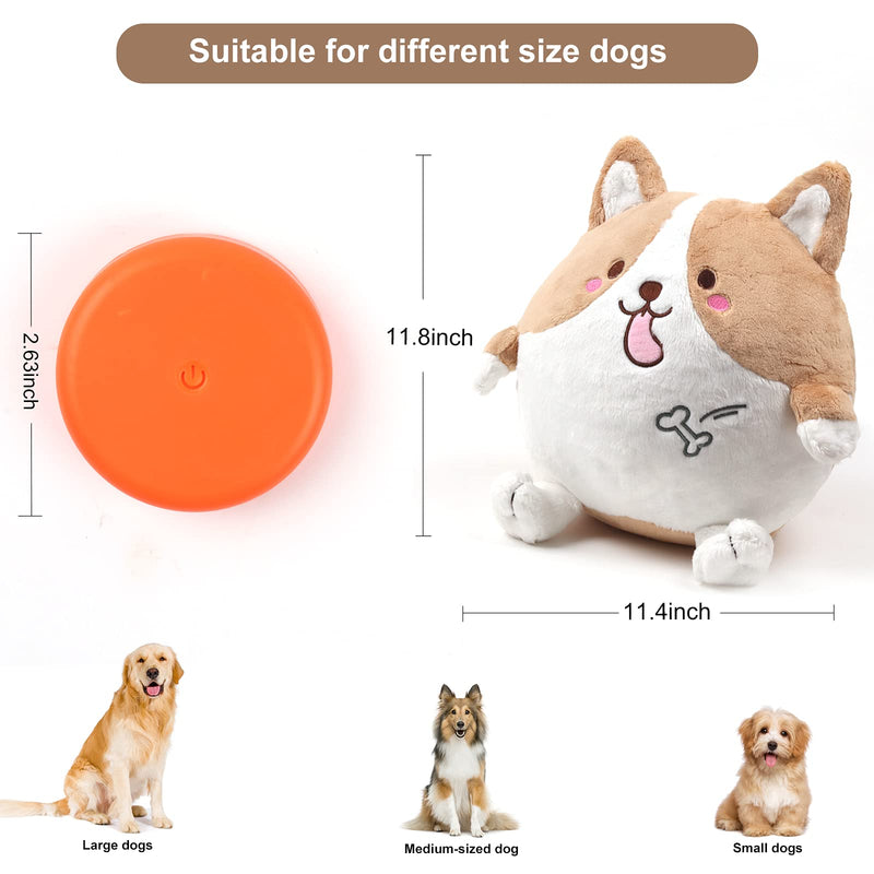 Kader Heartbeat Puppy Toy Newborn Puppies Sleep Aid Plush Toy with Heartbeat Simulator Puppy Behavioral Training Aid Comfort Toys for Anxiety Relief - PawsPlanet Australia