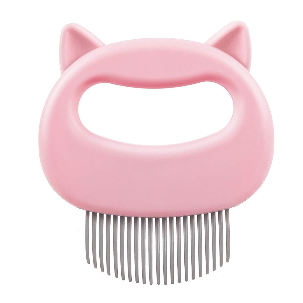 GothicBride cat brush, pet cat brush, cat combs, pet brush, long hair, short hair, washable care massage pet comb (pink). - PawsPlanet Australia