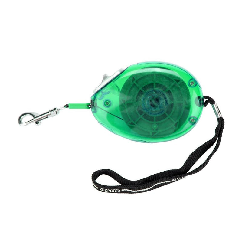 Heitune Small and Medium Dog Collar Automatic Retractable Dog Lead Puppy Pull Chain (Green) - PawsPlanet Australia