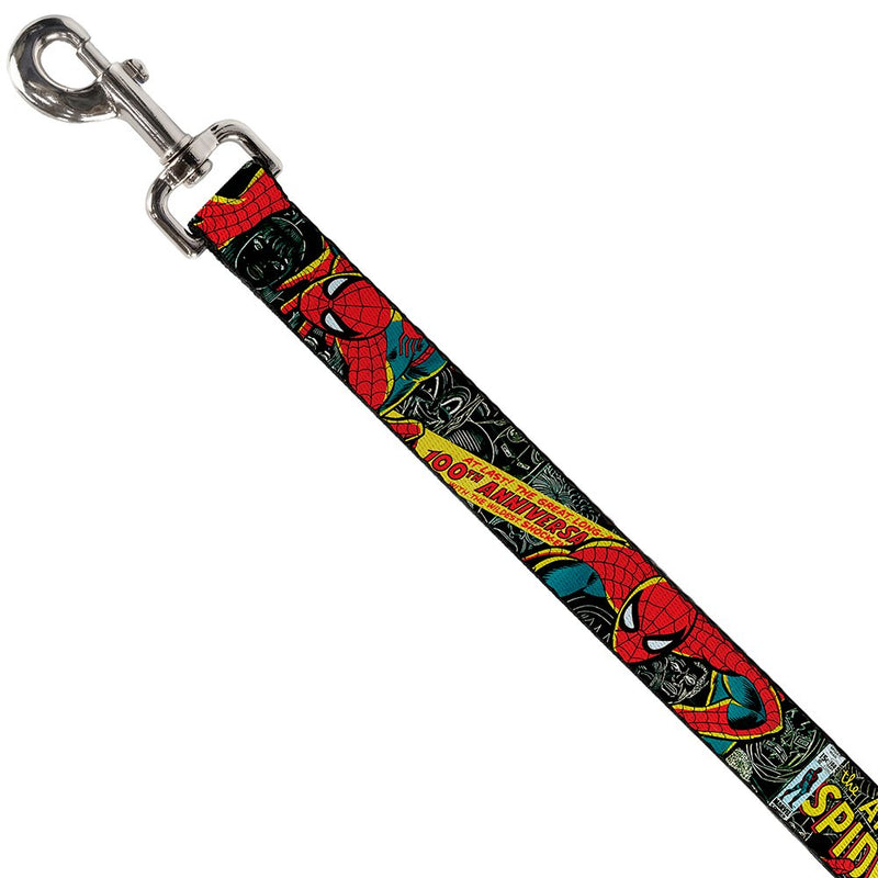 [Australia] - Buckle-Down Dog Leash Superman Shield 6 Feet Long - 1" Wide 