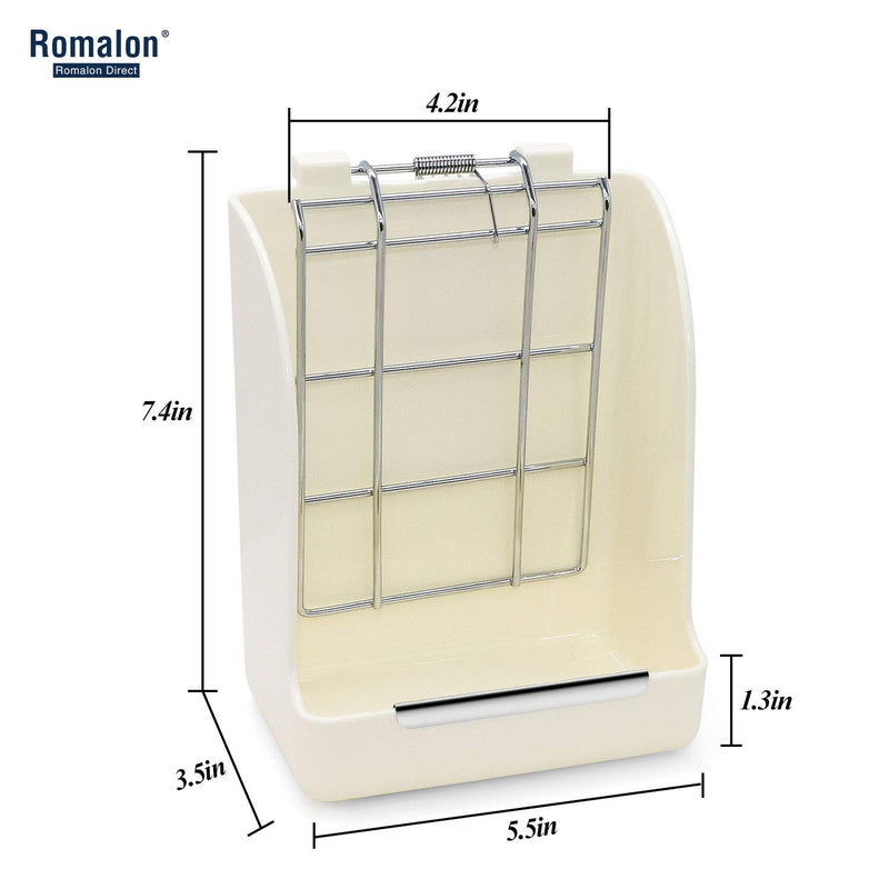 Indoor Hay Feeder Rack - Keep Grass Clean & Fresh,Less Waste,Fit for Guinea Pig,Rabbit,Chinchilla and Other Small Animals by Romalon - PawsPlanet Australia