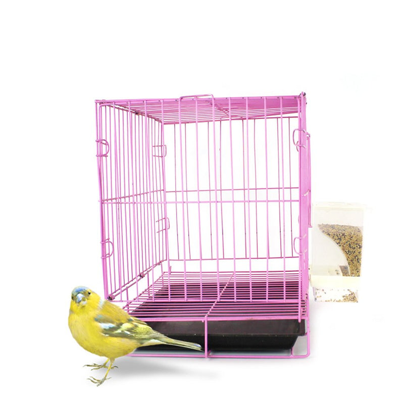 Parrot Automatic Feeder,No-Mess Bird Feeder,Cage Accessories for Budgerigar Canary Cockatiel Finch Parakeet Seed Food Container by Old Tjikko Large Hooked Bird Feeder - PawsPlanet Australia