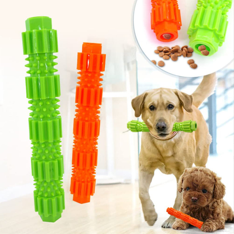 Etrustor 3Pack Dog Toys, Durable Dog Chew Toys for Aggressive Chewers Doggy Brushing Sticks Teeth Cleaner Natural Rubber for Medium Large Breed Dog(Large) - PawsPlanet Australia