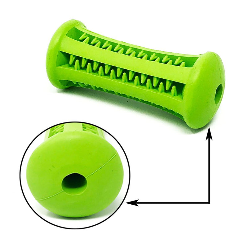 Petpany Dog Toy Ball Healthy Teeth Bite Resistan Keep the weight Rod Dog Chew Ball for Pet Teeth Cleaning & Education SMALL - PawsPlanet Australia
