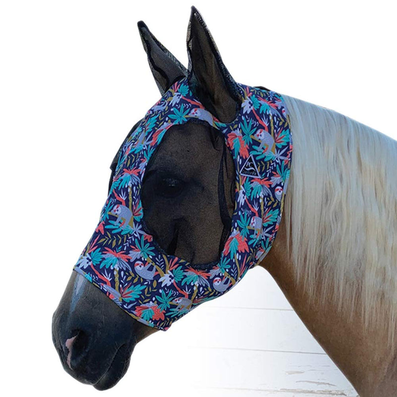 Professional`S Choice Comfort Fit Fly Mask Pacificblue PONY - PawsPlanet Australia