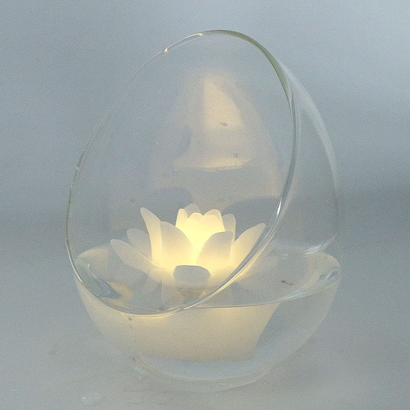 (Pack of 4) 3 Inch Flameless Wax LED Water Floating Candle Light Battery Operated LED Floating Flower Candle LED Floating Candles for Wedding or Event Pool or Bathtub Decoration.(Warm White) Warm White - PawsPlanet Australia