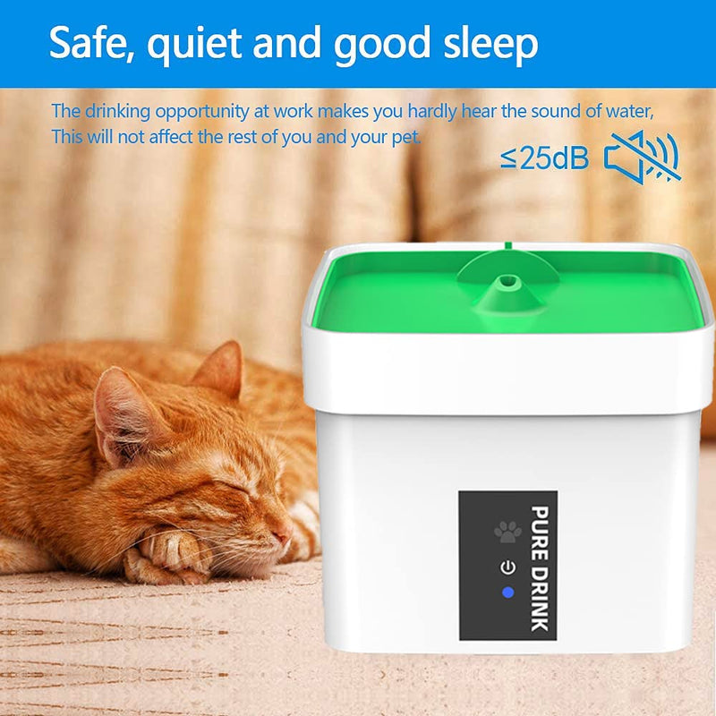 Cat Fountain Automatic Pet Water Dispenser with UVC, Dog/Cat Health Caring Fountain and Hygienic Dog Fountain Smart fountain - PawsPlanet Australia