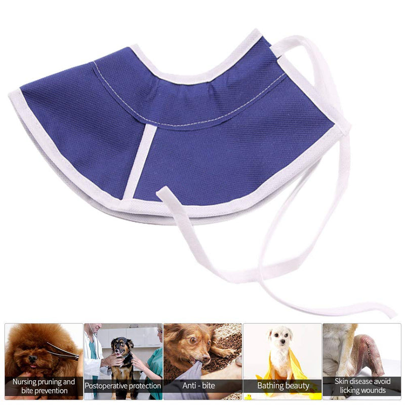 ASOCEA Adjustable Cats Dogs Surgery Recovery Collar Soft Pet Cone for Anti-Biting Lick Wound Healing Grooming (Neck Circumference: 4.7 inches/12cm) - PawsPlanet Australia