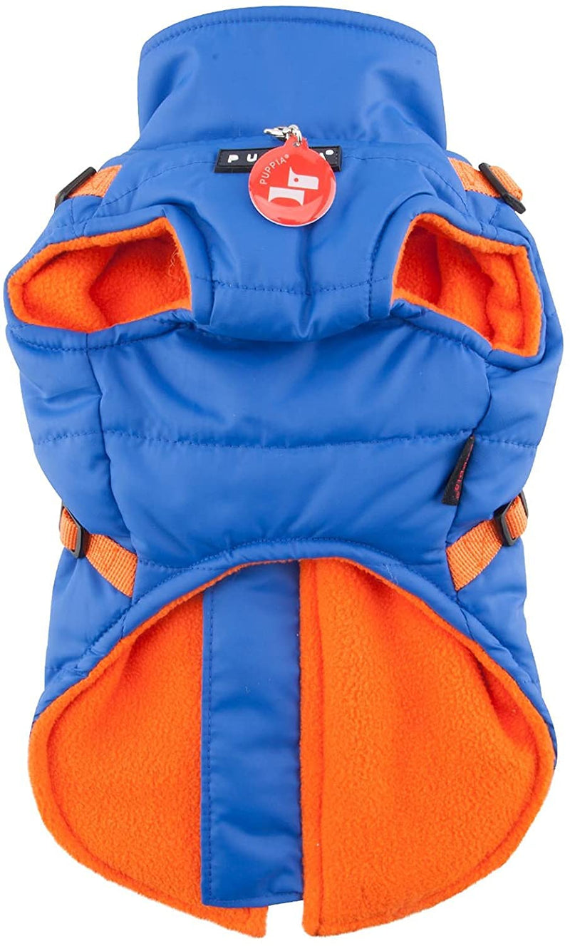 Puppia Mountaineer II Winter Vest, Small, Royal Blue - PawsPlanet Australia