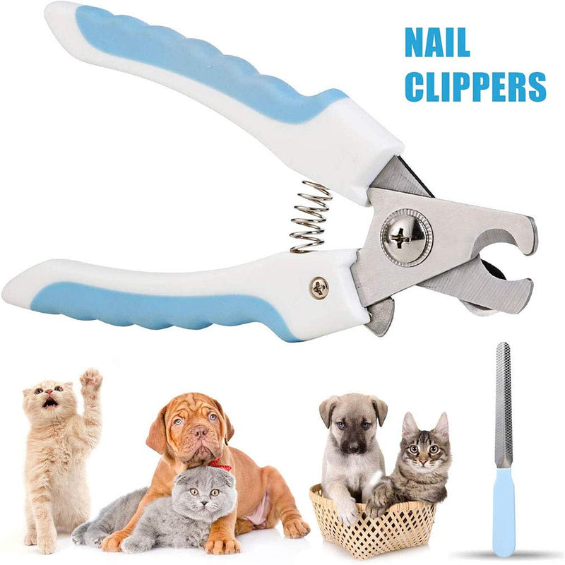 Professional Dog Nail Clippers Non-Slip Handles & Lock Button Claw Care Safety for Dogs Cat for Medium and Small Pet - PawsPlanet Australia