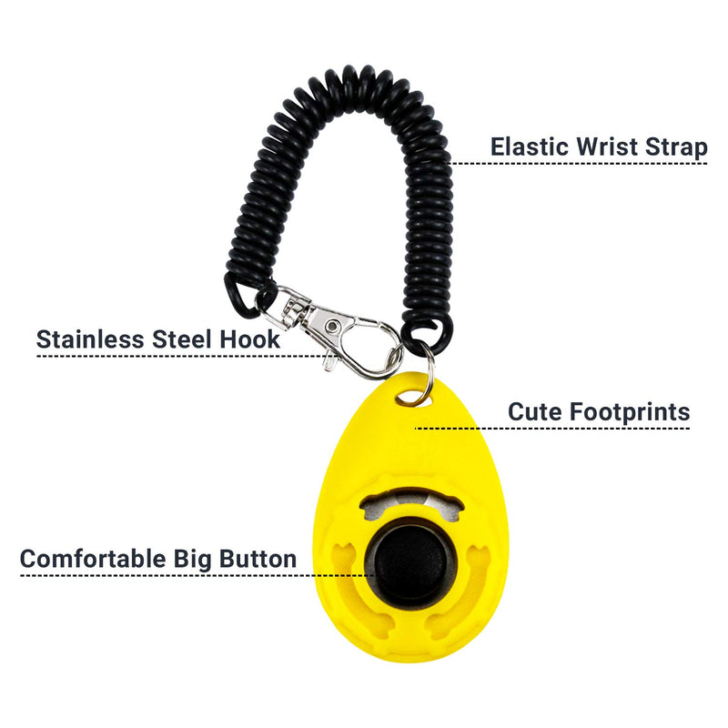 [Australia] - FNAF Craft Pet Training Clicker with Wrist Strap Dog Training Clicker Set Clicker Training Tools for Dog, Cat, Bird, Horse, etc 4 color 