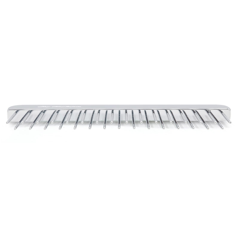 Chris Christensen NTS Staggered 1 1/4 Tooth Buttercomb - Pet Comb - Stainless Steel - Great Finishing Dog Comb - Removes Tangles and Knots Combs - For Grooming Thick and Double-Coated Breeds - 6" Spine #011 - PawsPlanet Australia