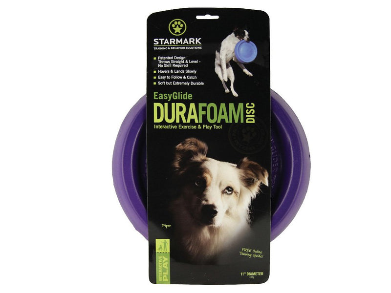[Australia] - Starmark Easy Glide DuraFoam Flying Disc Dog Toy, Color Varies 11" 