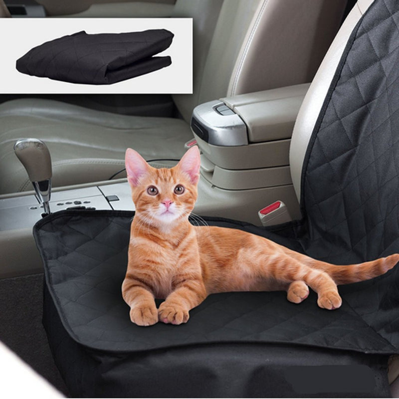 [Australia] - C&D Pet Bucket Seat Cover, Single Seat Cover Waterproof Pet Front Seat Cover Dog Seat Protector-Universal Design for All Cars, SUVs & Trucks … Black 