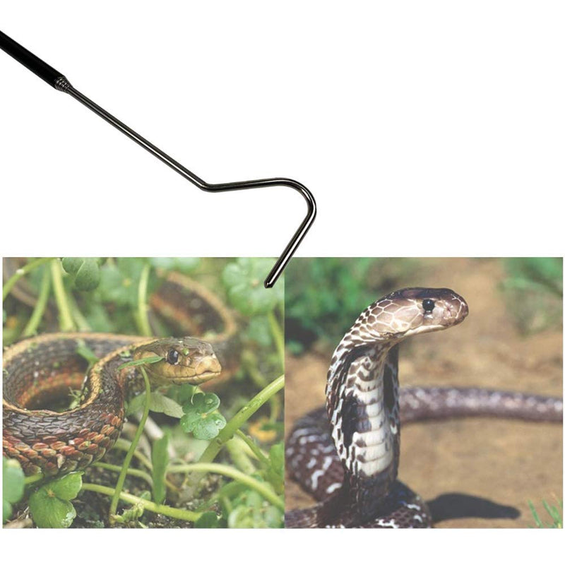 NA Snake Hook, Retractable Snake Catcher Capture Hook Snake Rod for Outdoor Activities or Wild Adventures - PawsPlanet Australia