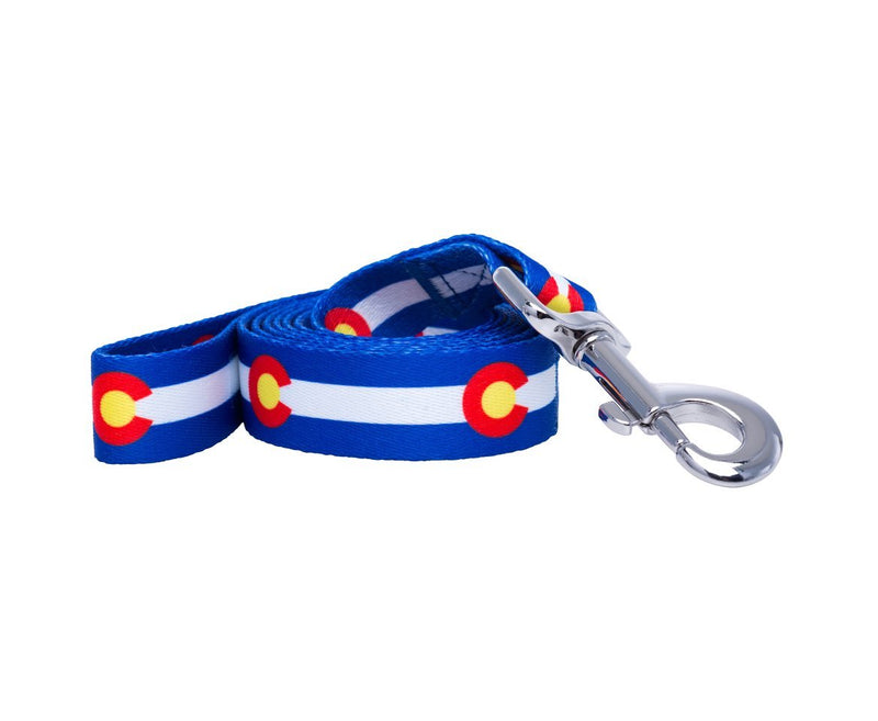 [Australia] - Native Pup Colorado Flag Dog Leash Blue 