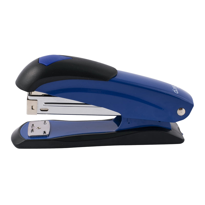 D.RECT 3019 metal stapler - metal stapler, office stapler, table stapler - stapler 30 sheets - stapler for office - stapler for the desk 104034, blue/black single pack - PawsPlanet Australia