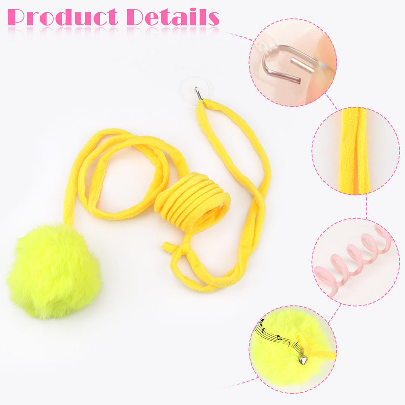 Cat Toy Hanging Door Frame Self-employment Interactive Cat Toy Intelligence Cat Toy Retractable Kitten Wand Toy Cat Toys (Pack of 4) - PawsPlanet Australia