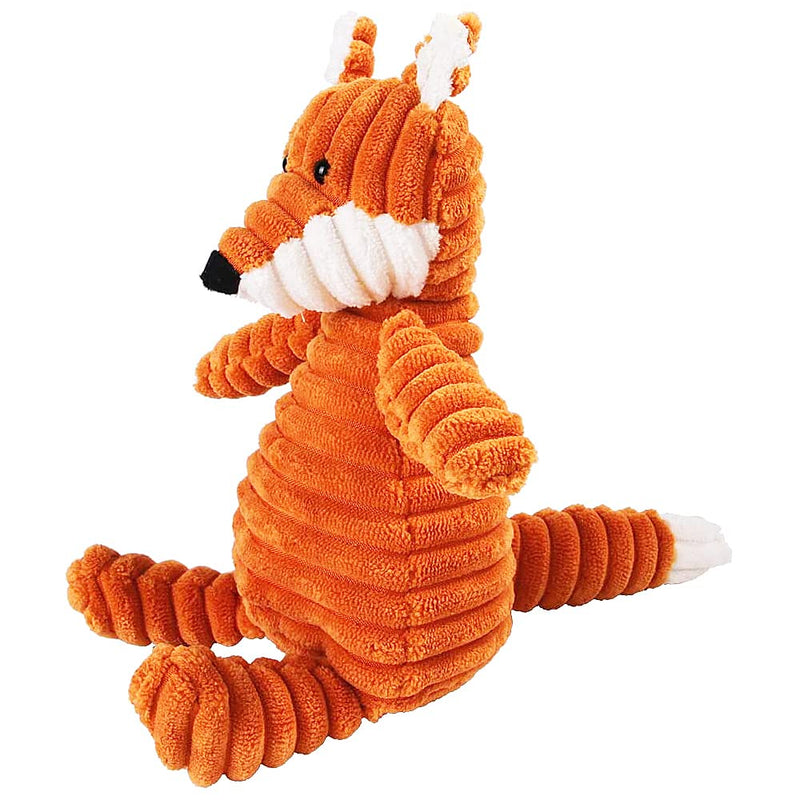 Fox Dog Toy Squeaky Plush for Small Dogs, Puppy Toy, Plush Toy for Small Large Dogs - PawsPlanet Australia
