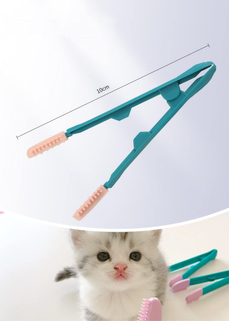 Cat Head Brush, Cat acne Cleaner Pet Eye Comb Brush Pet Tear Stain Remover Comb Cleaning Grooming Tools Brush for Small Cat Dog Gentle Cleaning Eye Scabs Dogs Tear Stain Remover Gently remove - PawsPlanet Australia