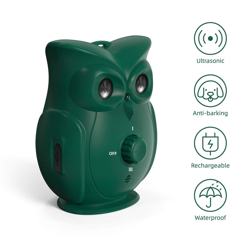 yeuk Bark Control Device, 2021 Upgraded Mini Bark Deterrents, Outdoor Anti Barking Ultrasonic Dog Bark Control Devices with 3 Frequency Levels - PawsPlanet Australia