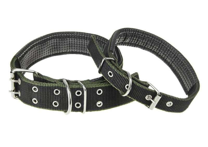 LY Pet Collar Leash Harness Set Adjustable Non Pull Ultra Long Lead 63" Heavy Duty Training Set 3 Pack High Visibility No Choking for Small Medium Large Dog Puppy S, Chest: 15.5"-23.6" Black Harness + Leash + Collar - PawsPlanet Australia