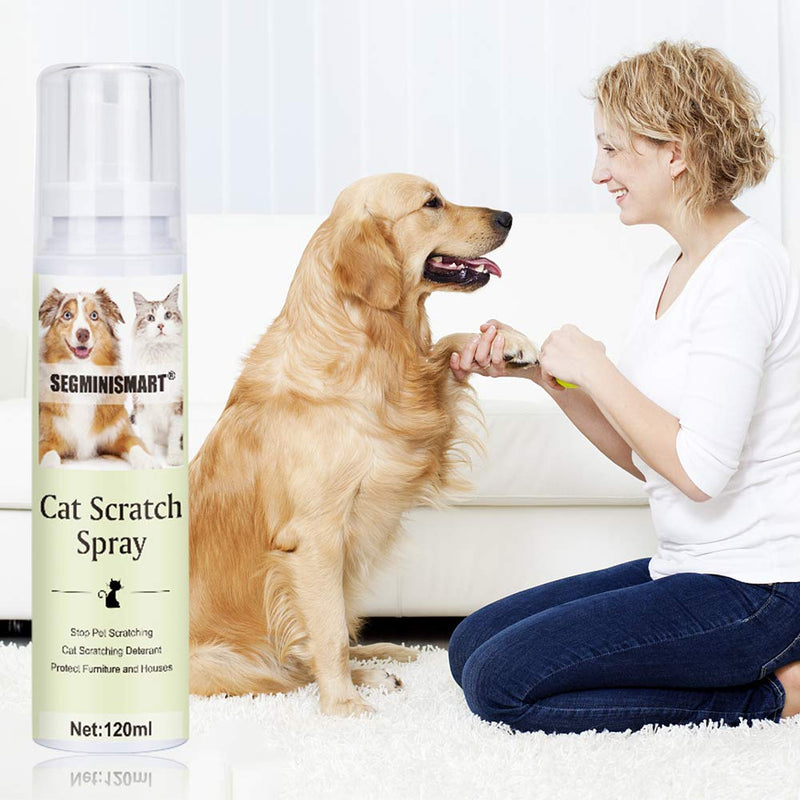 [Australia] - SEGMINISMART Cat Scratch Deterrent Spray,Cat Training Spray,Stop Scratch Training Spray,Cat Scratching Training Spray, for Plants, Furniture, Floors 