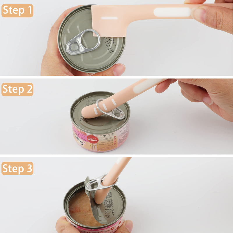 KALAMANDA Cat Food Can Covers Lids, Rubber Pet Food Can Lid for Dog Food Cans, Cat Food Spoons for Wet Food(6 Pack) - PawsPlanet Australia