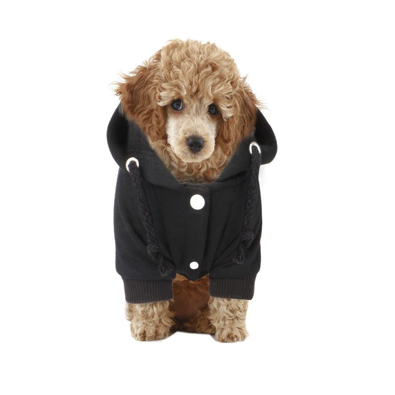 Dog and Owner Matching Hoodies Velvet Warm, Customize Women Mommy Hoodie Matching Doggie Hoodie, Dog and People Matching Clothes, Pet and Pet Owner Clothes are Sold Separated Small Pet-Black - PawsPlanet Australia