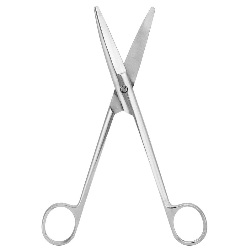 NATRUSS 18cm Curved Round Scissors Easy to Clean Animal Scissors, 7.1 x 2 x 0.3in Stainless Steel Scissor, Household Tool Durable Animal for Farm - PawsPlanet Australia