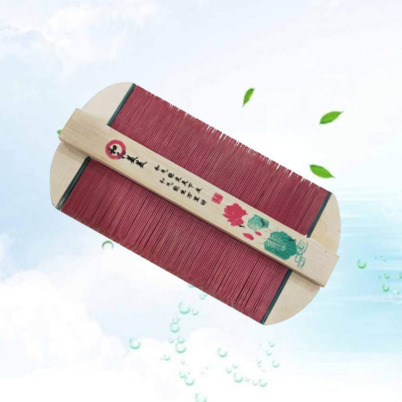 [Australia] - SUPVOX Hair Comb Lice Comb Double Sided Bamboo Removal Dandruff Comb Cat Dog Pet Grooming Fine Tooth Comb 