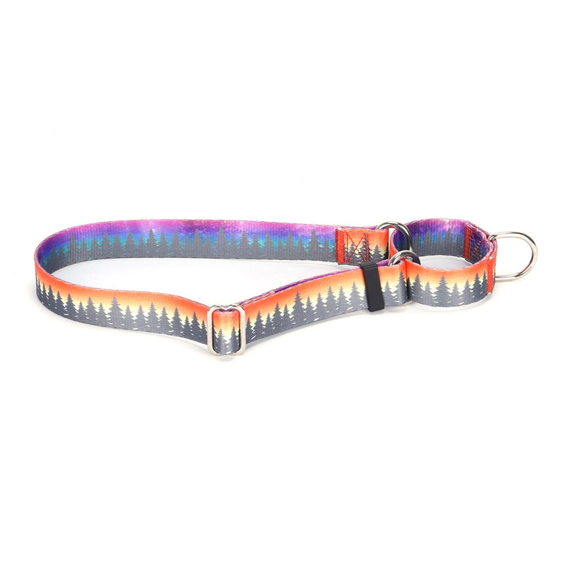 Martingale Collar Dogs，Adjustable Soft Nylon Dog Collars with Special Design Forest Cute Patterns for Small Medium Large Dog(Forest M) 3 M for Neck 11-19" - PawsPlanet Australia