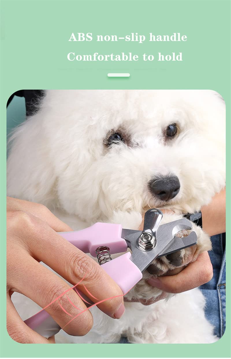 Hoogtecly cat claw scissors & dog claw scissors with safety protection, cat nail scissors for cats, small dogs, puppies, rabbits and guinea pigs - PawsPlanet Australia