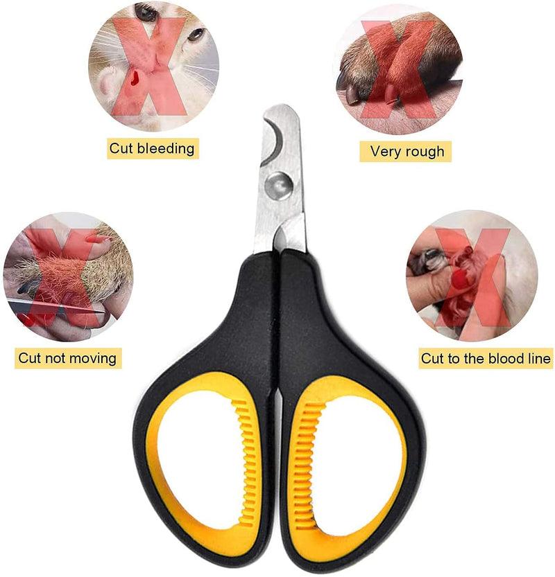 JANEMO Cat Claw Care,Cat Nail Clippers, Pet Nail Clippers, Use for Cats, Hamsters, Rabbits, Kittens, Cutting Their Nails - PawsPlanet Australia