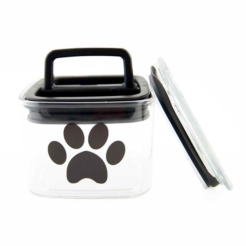 [Australia] - Airscape Pet Food and Treat Storage Container - Patented Airtight Lid Preserves Food Freshness - Clear Plastic - 32 fl. oz 