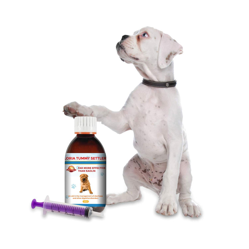 Uploria Pet World Fast Acting Diarrhoea Treatment For Dogs 100ml 100% Natural Effective Digestive Fix For Loose Stools, Stomach Upsets | .UK Manufactured - PawsPlanet Australia