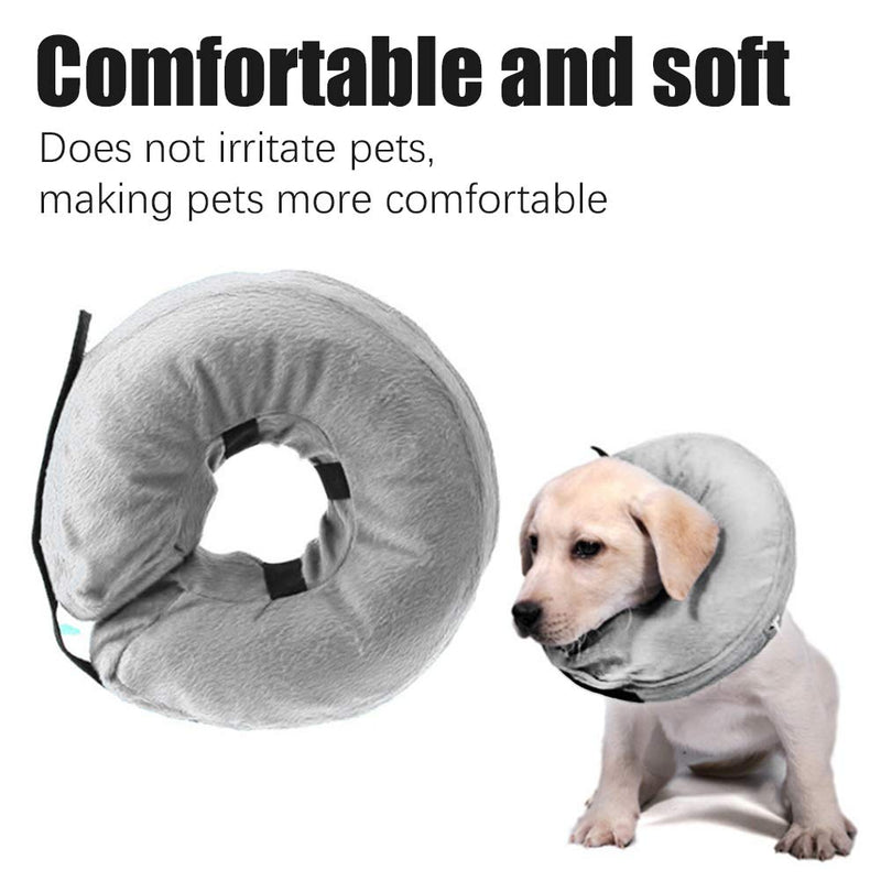 Girls'love talk Pet Inflatable Collar, Soft Pet Recovery E-Collar,Protective Inflatable Dogs Collar For Small Medium Dogs And Cats(S) - PawsPlanet Australia