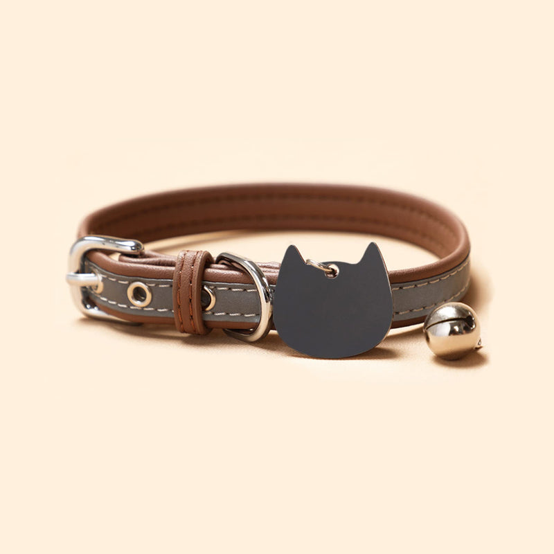 5 Pack Cat Head Pet ID Tags Cat Name Blanks Stainless Steeel Blank Stamping Tags with Hole Collar Tags Metal Kitty Charms Necklace Bracelet Disc DIY Pendants, Gold - PawsPlanet Australia