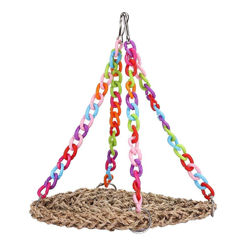 Parrot Swing Hammock Toy, Hanging Parrot Bird Chewing Climbing Toy Pet Toys Approx 136g - PawsPlanet Australia