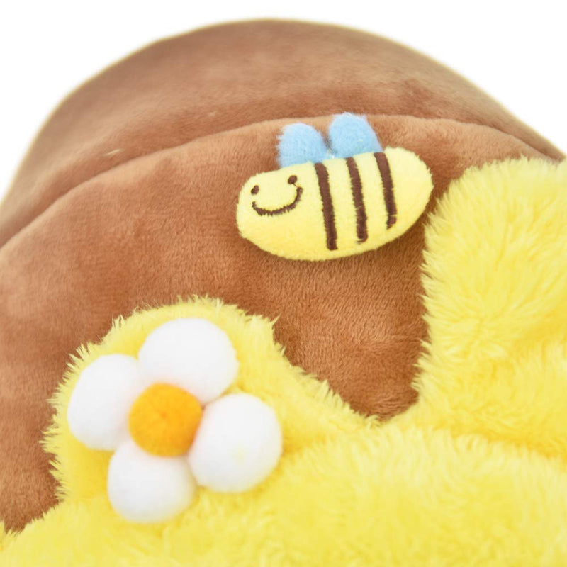 MUYAOPET Rabbit Guinea Pig Snuggle Sack Fleece Bed for Cage Small Animal Hamster Chinchilla Bed House for Squirrel Rat S Yellow Bee - PawsPlanet Australia