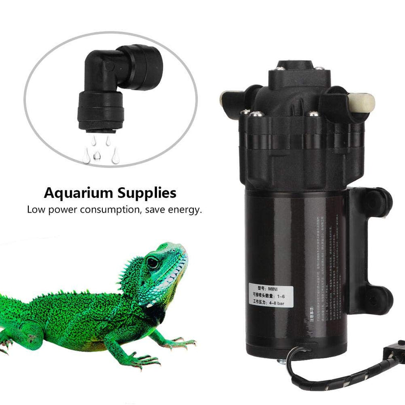 Hffheer Reptile Misting System Rain Forest Manual Mist System Reptiles Terrarium Fogger Humidifier Reptile Mist Maker Mini Pump Kit - PawsPlanet Australia