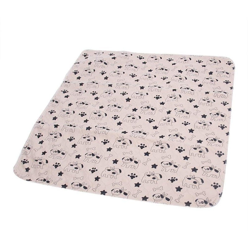 Oumefar 3 Sizes Waterproof Dog Pee Pad Cute Absorbent Whelping Pads Non-Slip Puppy Urine Mat for Dogs Training Travel Whelping(80 * 90cm) 80*90cm - PawsPlanet Australia