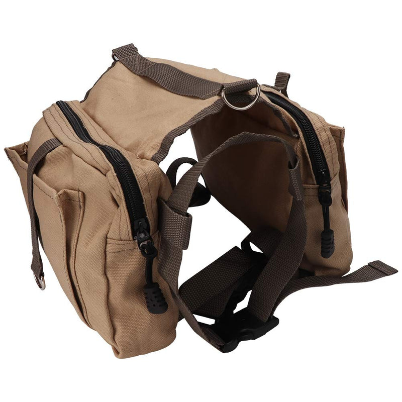 Dog Backpack - wear-resistant Pet Dog Outdoor Travel Camping Hiking Saddle Side Bag Large capacity for Medium Large Dog - PawsPlanet Australia