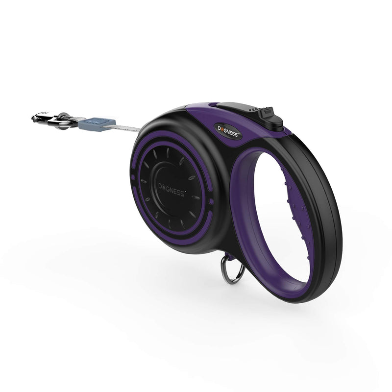 [Australia] - DOGNESS Retractable Leash 3M Lavender Purple - Retractable Leash Only 