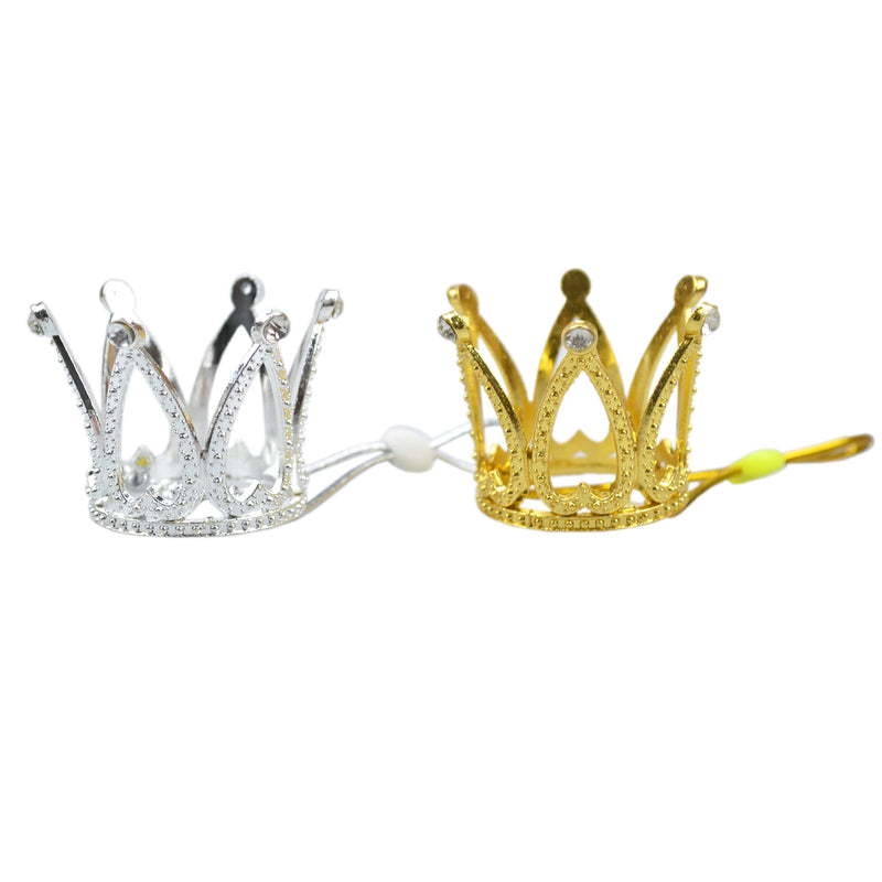 2 Pack Snake Crown with Adjustable Elastic Chin Strap for Ball Python Tiny Pet Crown - PawsPlanet Australia