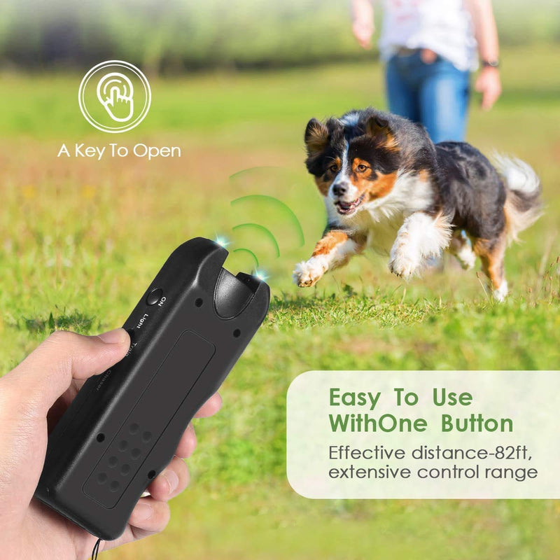 Anti Barking Control Device,Latest Ultrasonic Dog Bark Deterrent,Upgrade Mini Sonic Anti-bark Repellent 50 FT Range, Silencer No Bark Training Control Device Security for Dogs - PawsPlanet Australia