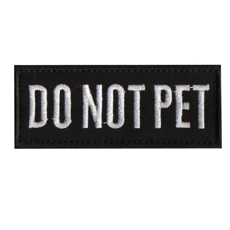 [Australia] - CheeseandU Dog Vest Harness Patches, 6Pack Dog Removable Patches Backing-Service Dog, Service Dog in Training, Do Not Pet, Emotional Support, Therapy Dog, in Training Embroidered Morale Badge Patches 