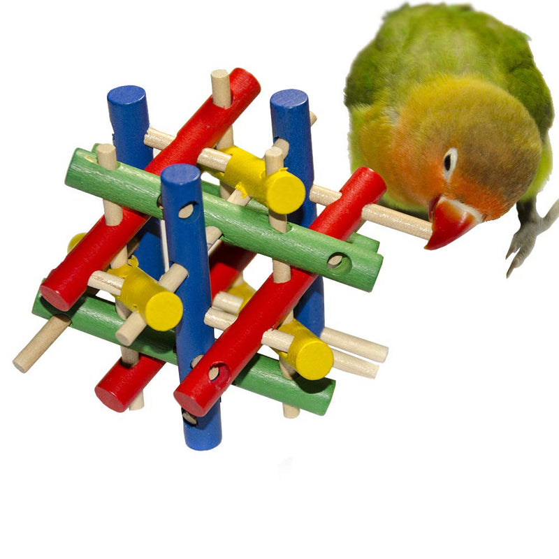 [Australia] - Weiyu8 Package Bird Parrot Swing, chew, Ring Tone and Other Toys - Wall Clock cage Toys Suitable for Parrot, Small Bird, Cornell, Bird, Parrot, Love Bird 