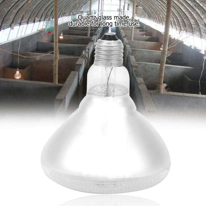 [Australia] - Eboxer Livestock Heat Lamp,1Pc UVA UVB Full Spectrum Sunlight Lamp Heating Light Bulb Reptile Snake Piglet etc. 245W 