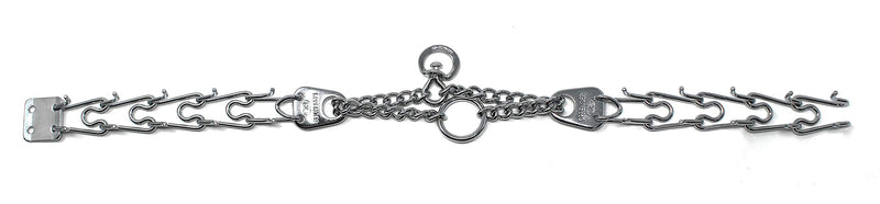 Herm Sprenger Prong Dog Training Collar Ultra-Plus Chrome Plated Steel Pet Pinch Collar No-Pull Collar for Dogs Anti Pull Training Collar Made in Germany 16in (41cm) x 2.25mm - PawsPlanet Australia